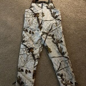 Reversible Realtree/Snow Bib Overalls